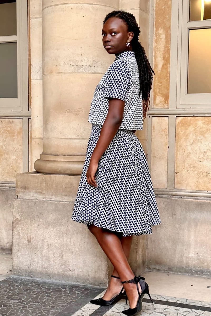 JUPE TAILLE HAUTE