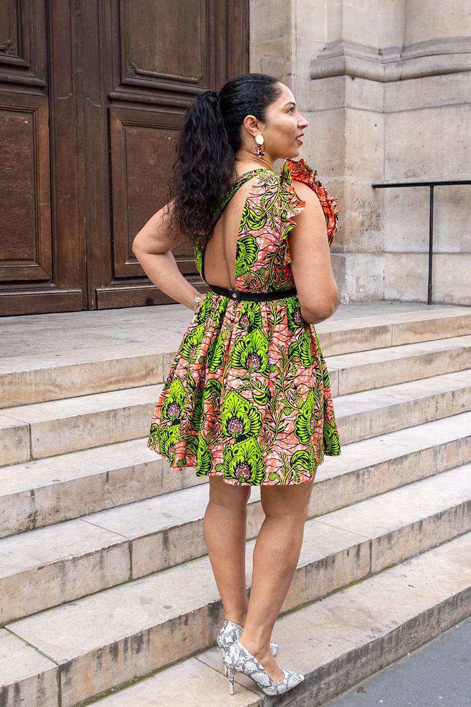 ROBE MULTICOLORE