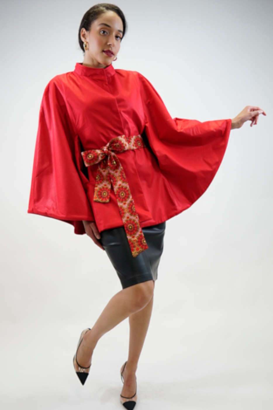 CAPE ELEGANCE ROUGE