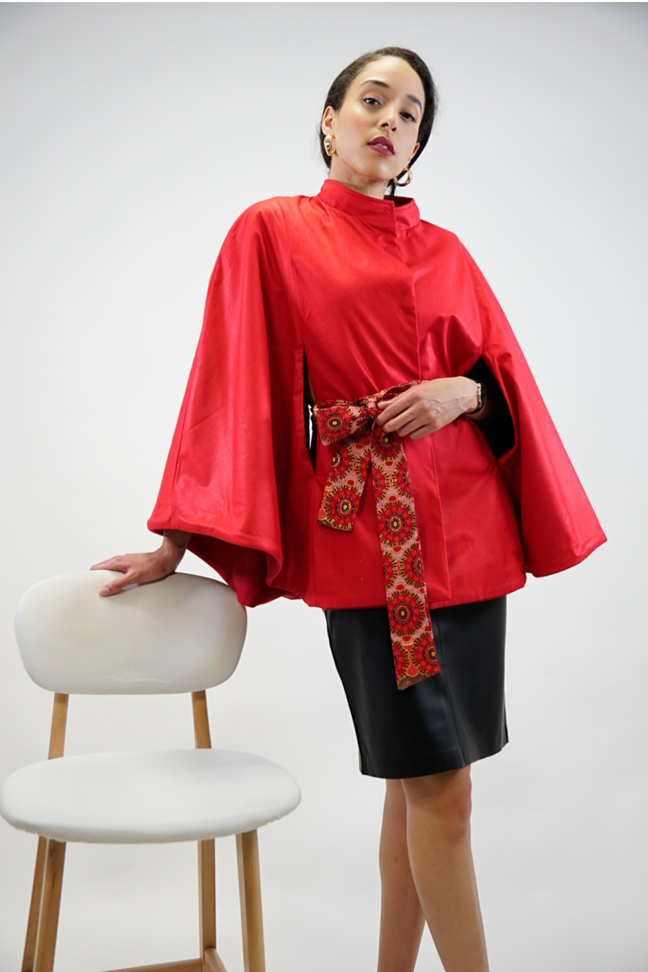 CAPE ELEGANCE ROUGE