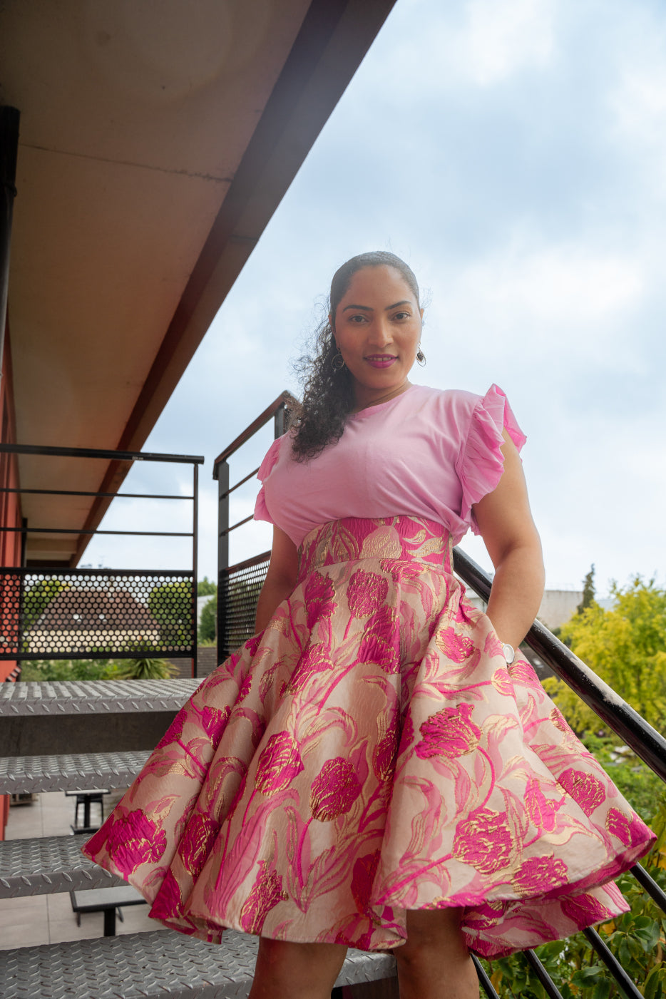 JUPE TAILLE HAUTE
