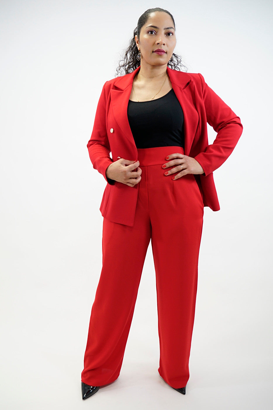 ENSEMBLE TAILLEUR BLAZER ET PANTALON